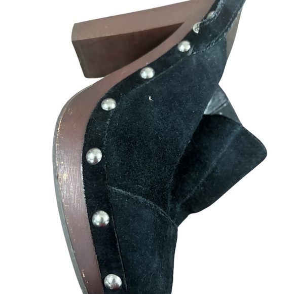 Jessica Simpson Dalia Women's Black Suede Mules, Size 7.5 - Picture 5 of 6